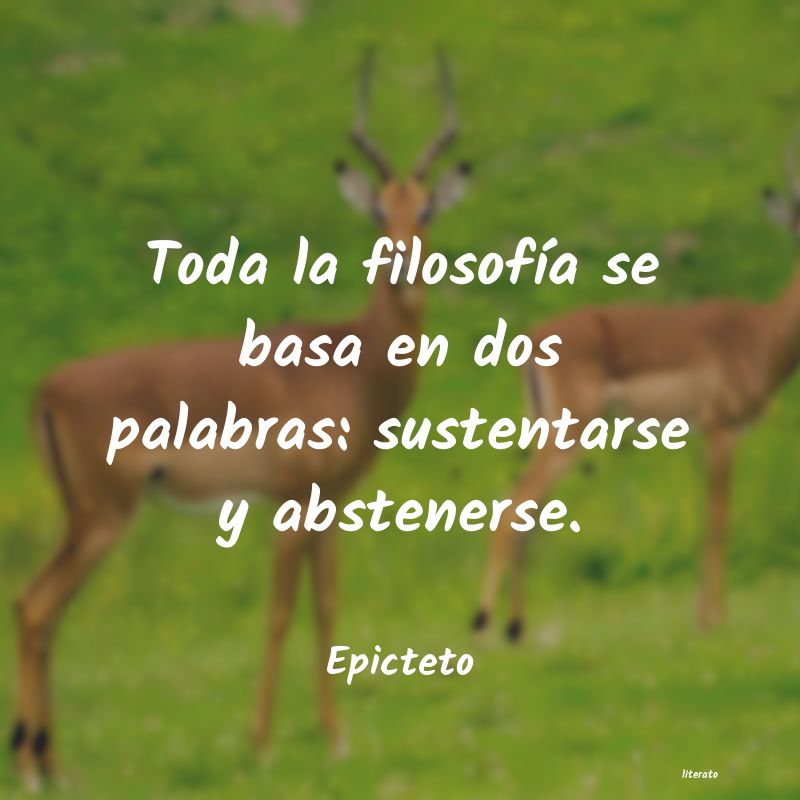 Frases de Epicteto