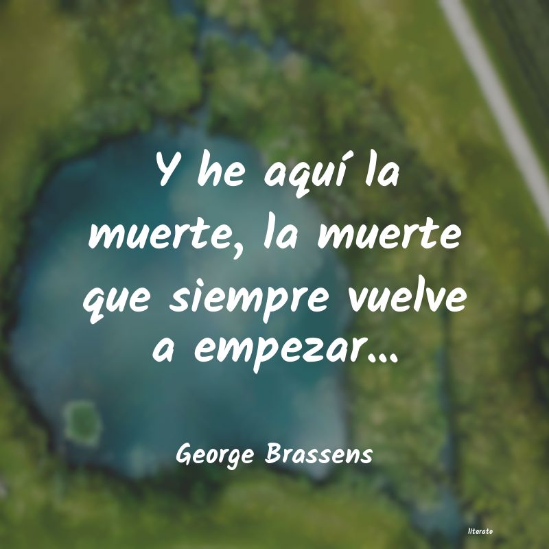 Frases de George Brassens