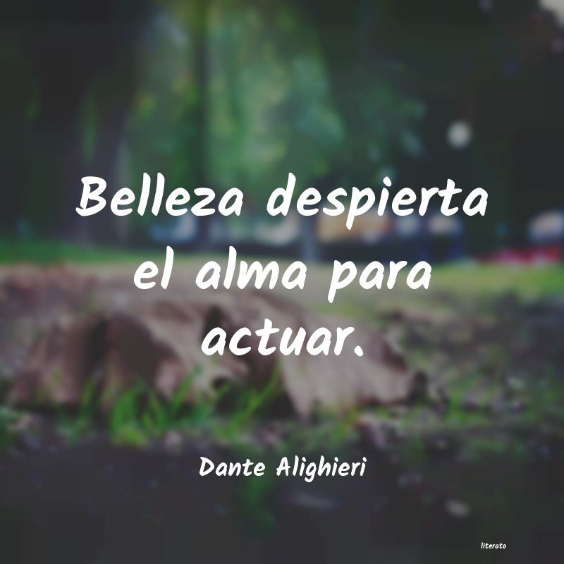 Frases de Dante Alighieri