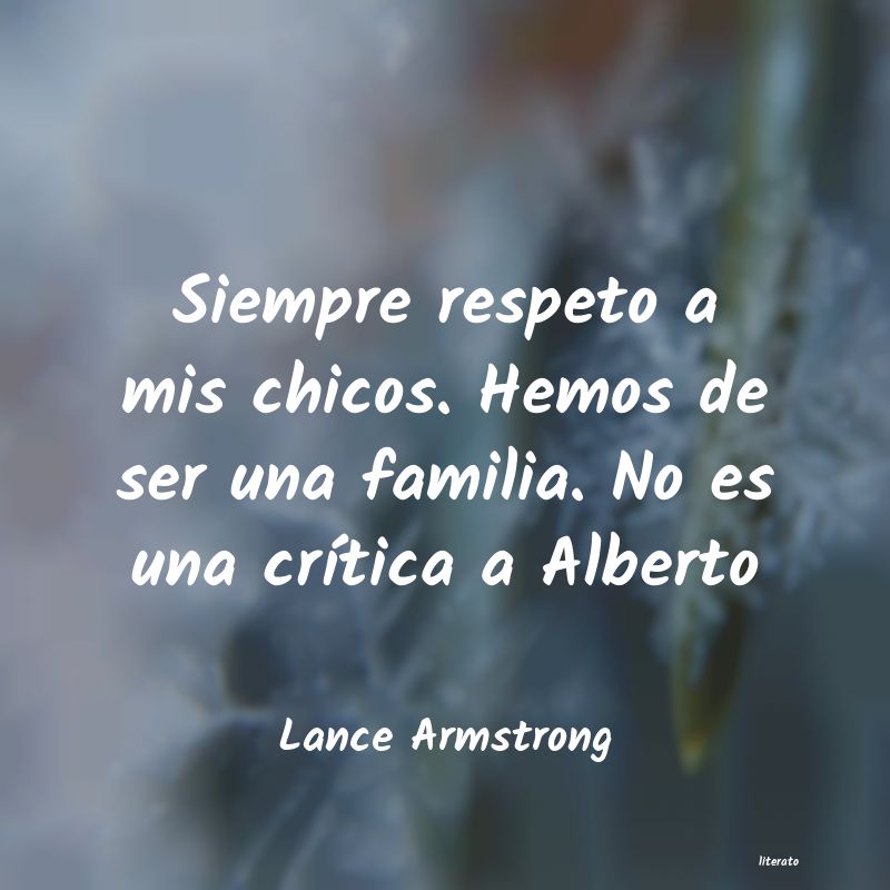 Frases de Lance Armstrong