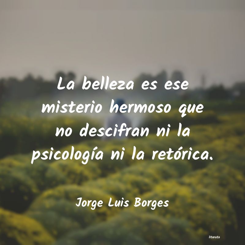 Frases de Jorge Luis Borges