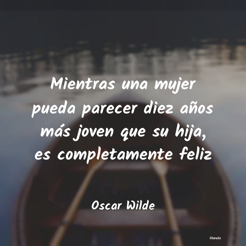 frases de Oscar Wilde