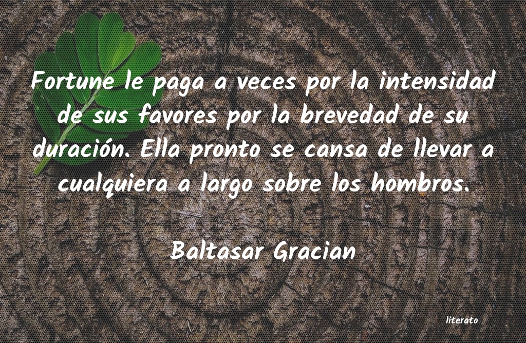frases de Baltasar Gracian