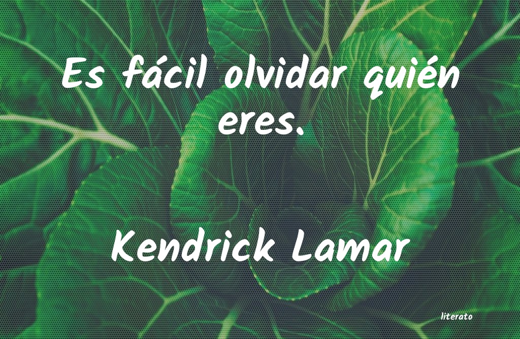 frases de Kendrick Lamar