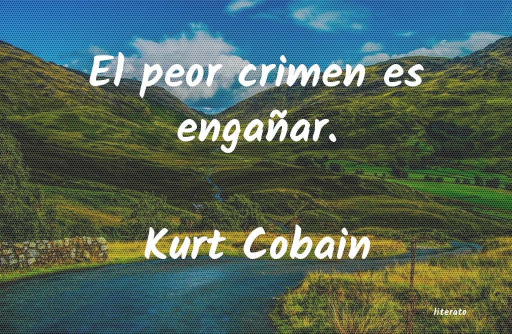 frases de Kurt Cobain