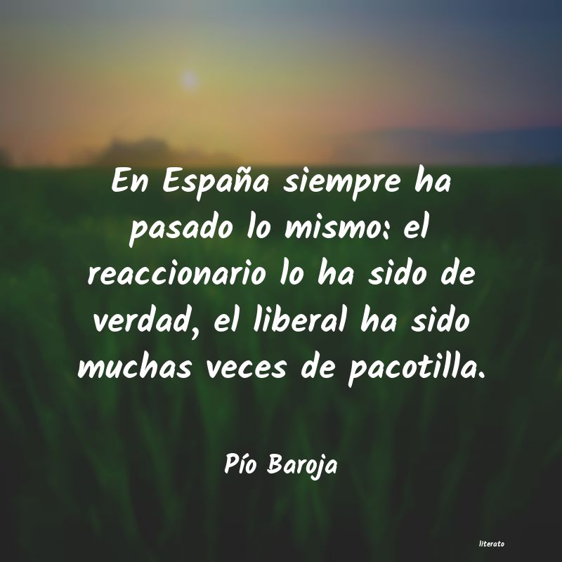frases de PÃo Baroja