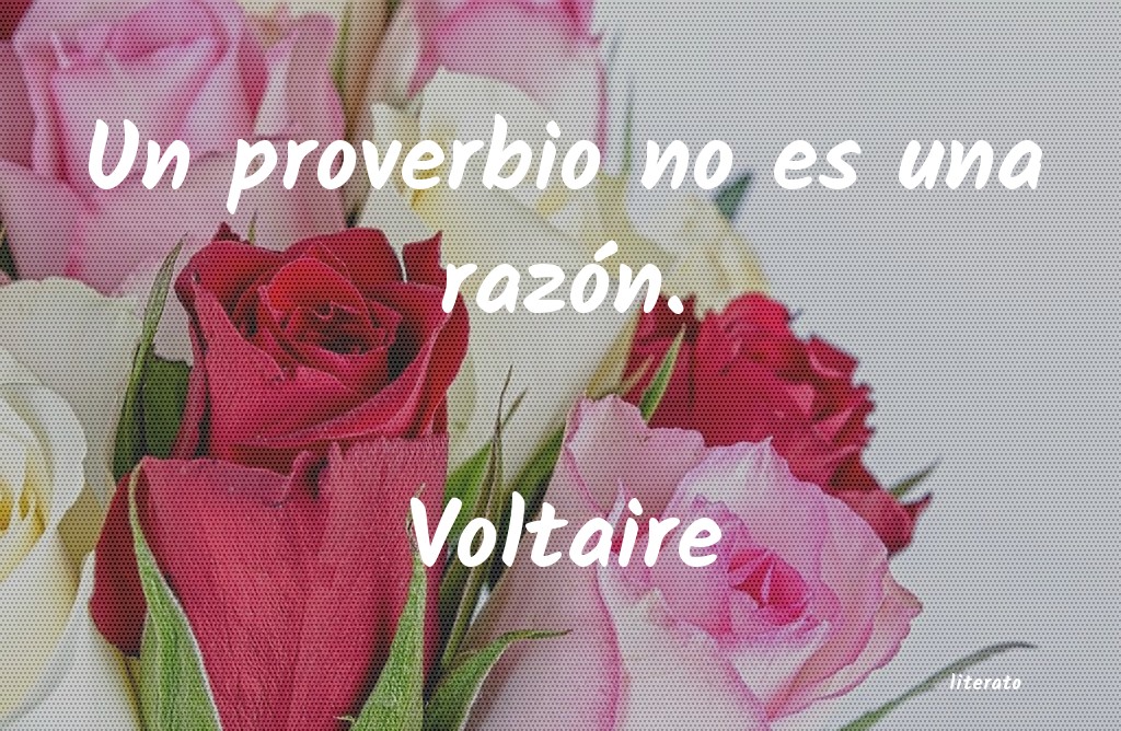 frases de Voltaire