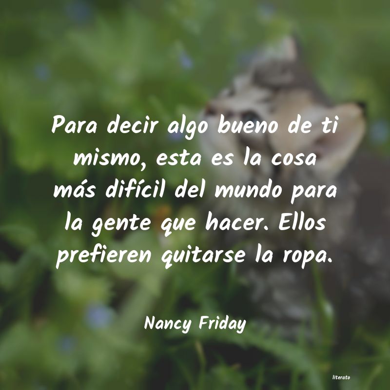 Frases de Nancy Friday