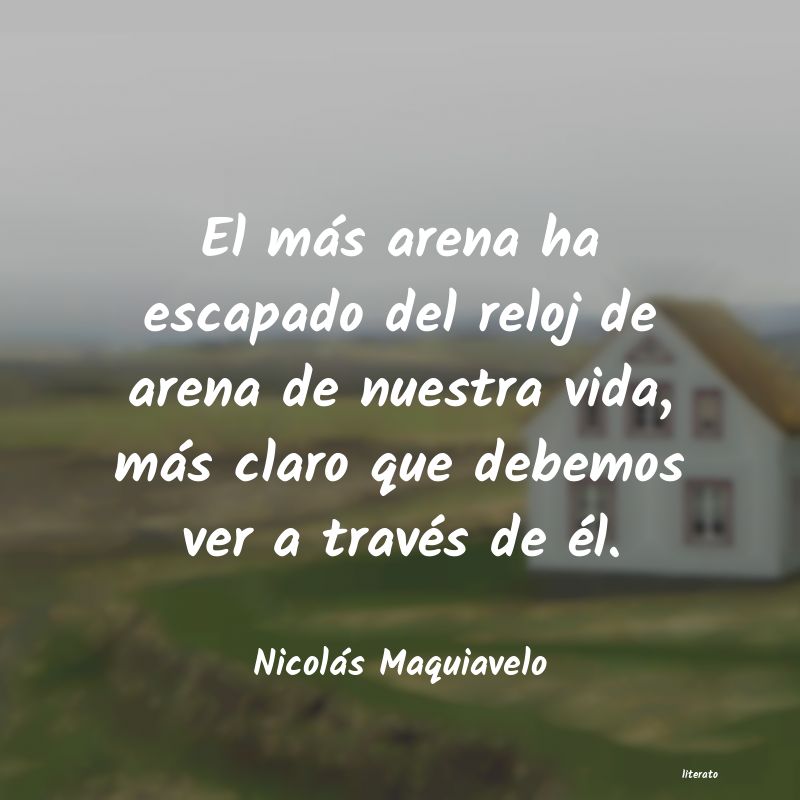 frases de Nicolás Maquiavelo