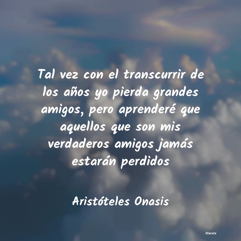 frases de Aristóteles Onasis