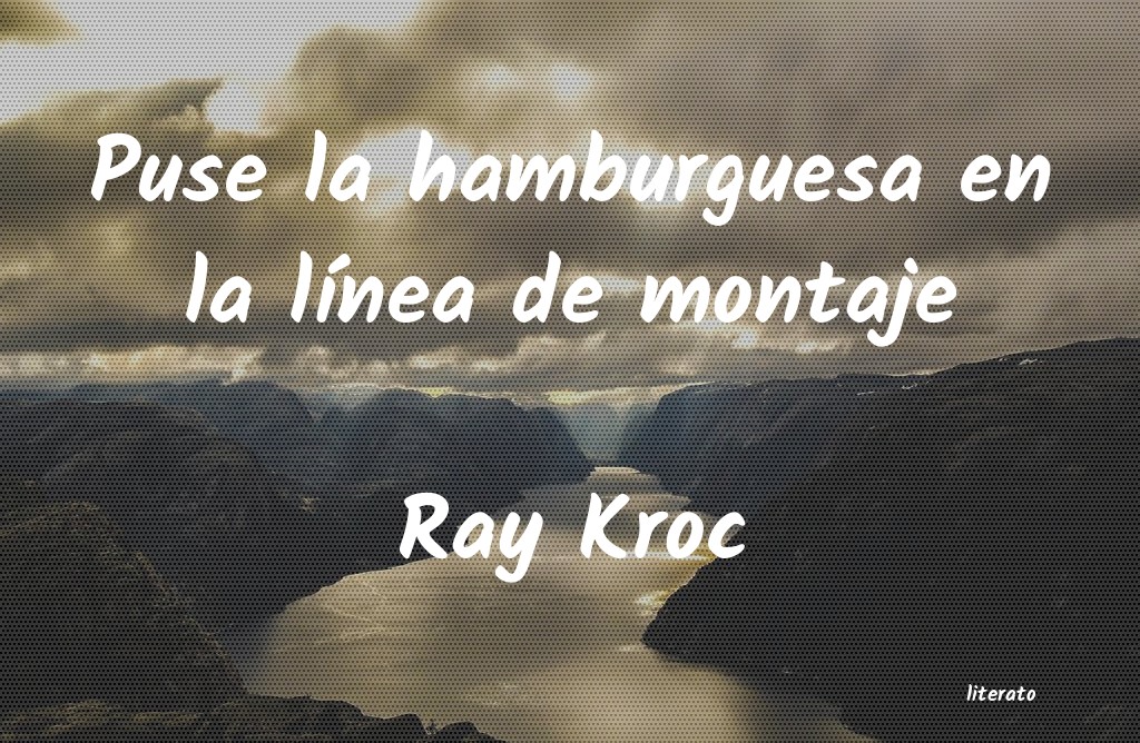 Frases de Ray Kroc