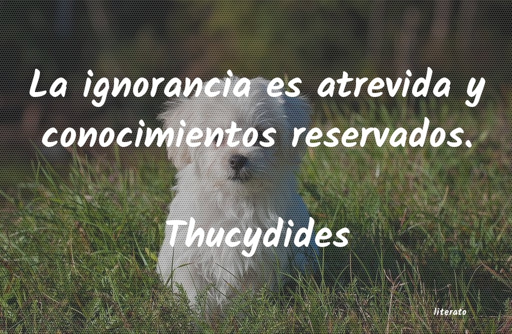 Frases de Thucydides