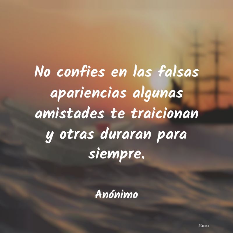 frases de falsas amistades