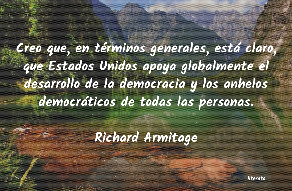 frases de Richard Armitage