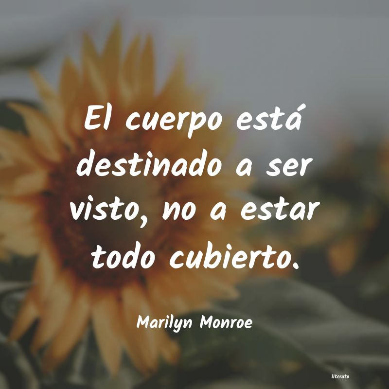 frases de Marilyn Monroe