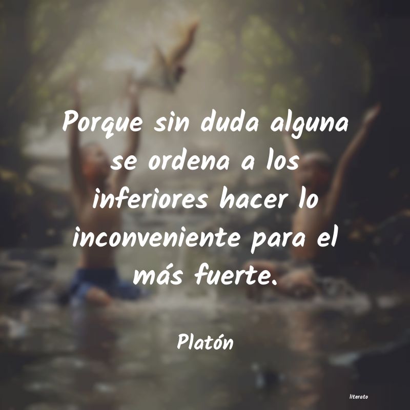 Frases de Platón