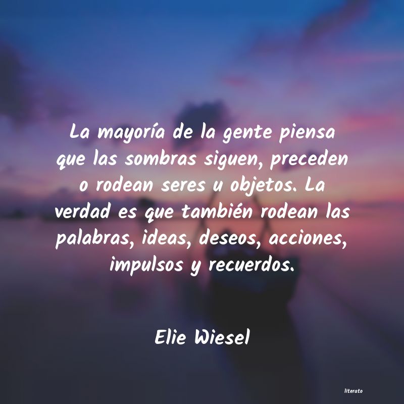 Frases de Elie Wiesel