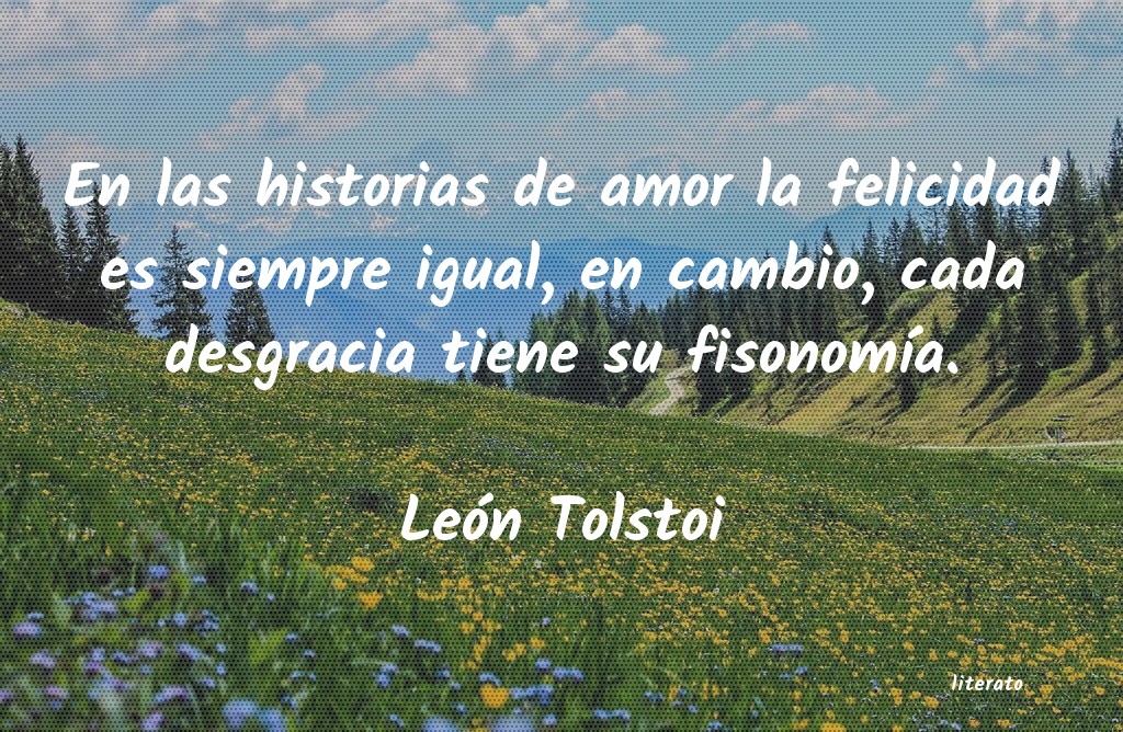 frases de LeÃ³n Tolstoi
