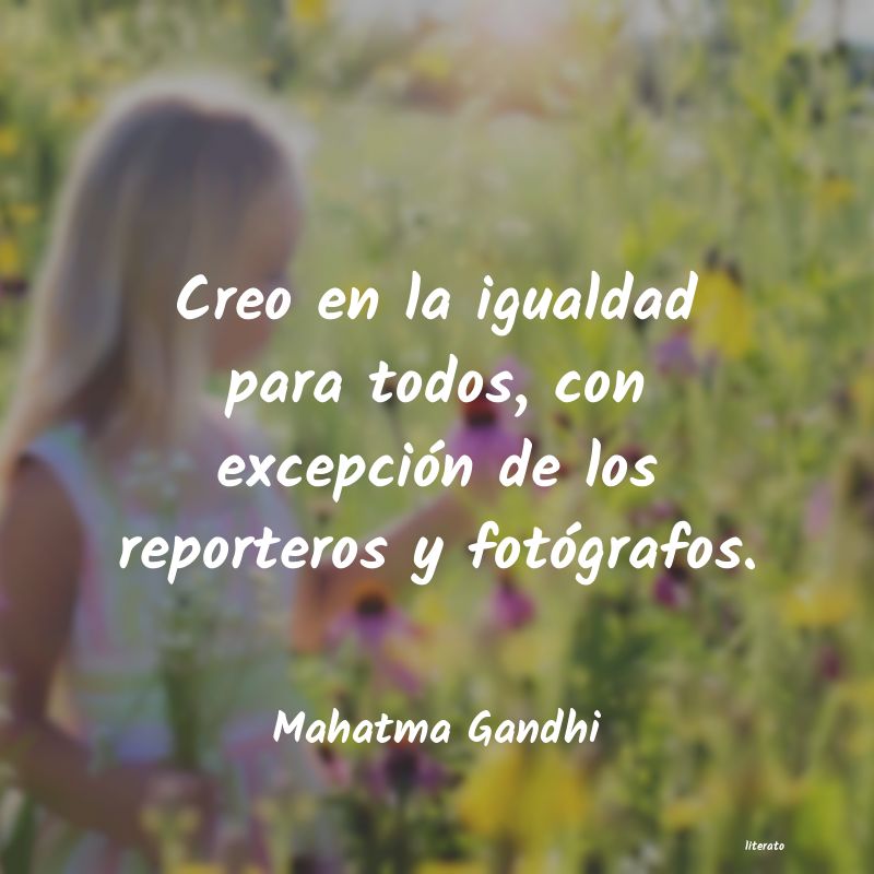 frases de Mahatma Gandhi