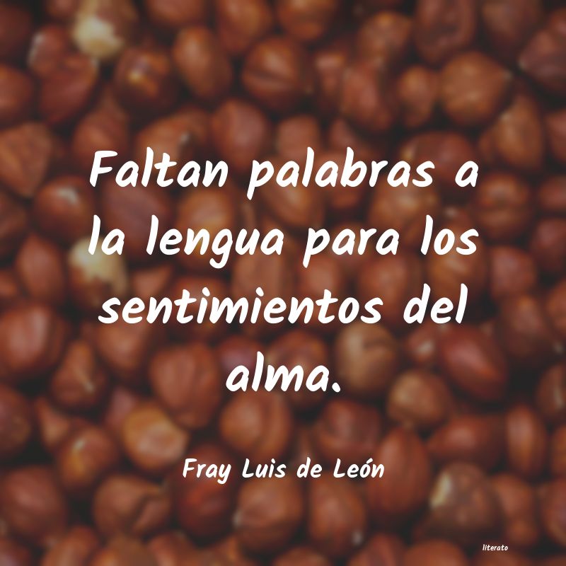 Frases de Fray Luis de León