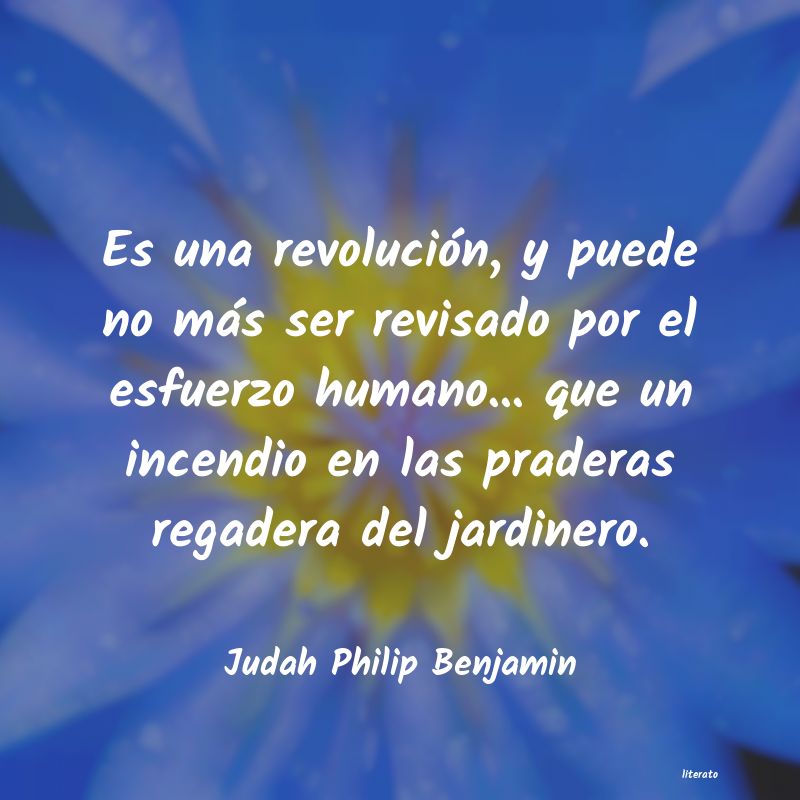 frases de Judah Philip Benjamin