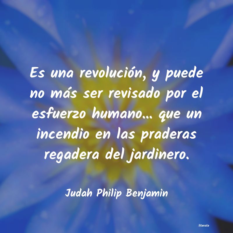 Frases de Judah Philip Benjamin