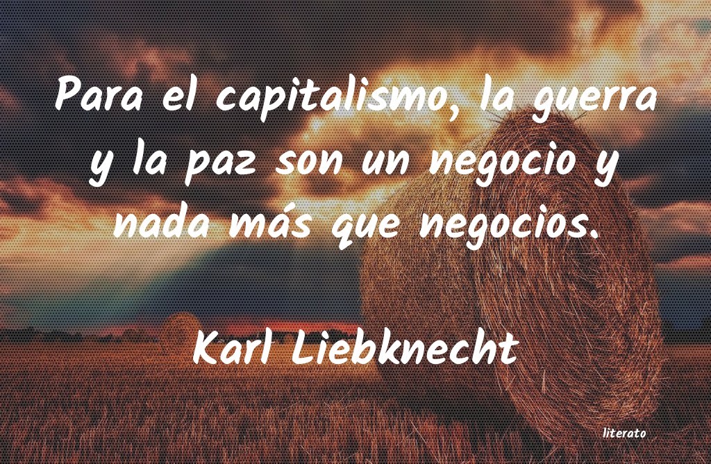 frases de Karl Liebknecht