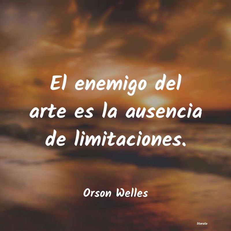 frases de Orson Welles