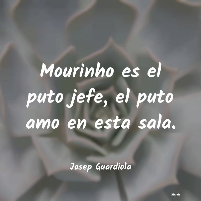 Frases de Josep Guardiola