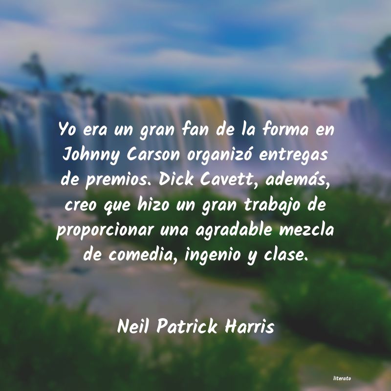 Frases de Neil Patrick Harris