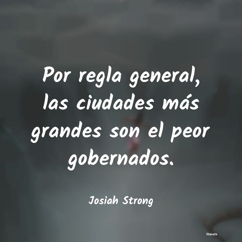 frases de Josiah Strong