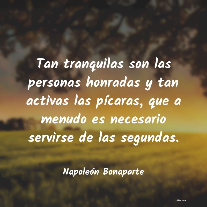 frases de Napoleón Bonaparte