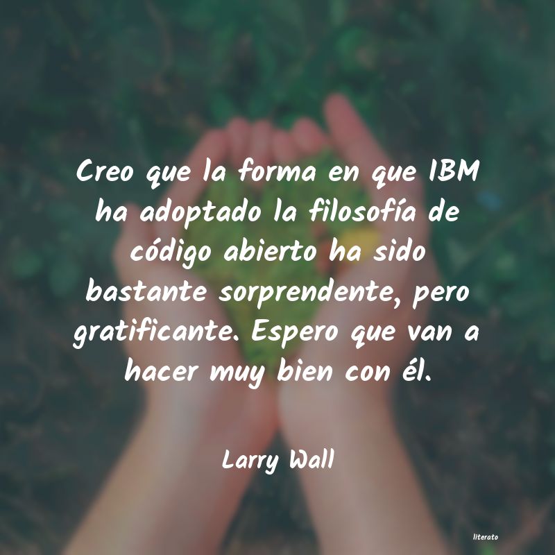 frases de Larry Wall