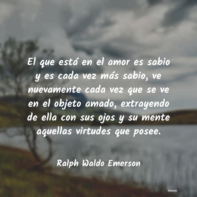 ralph waldo emerson paciencia