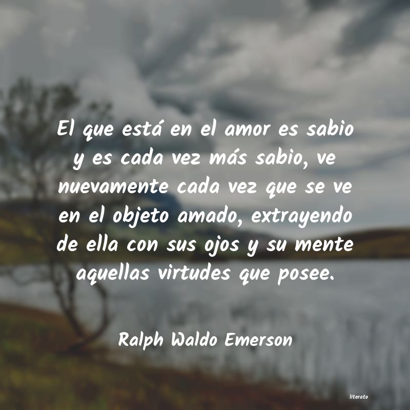 Frases de Ralph Waldo Emerson