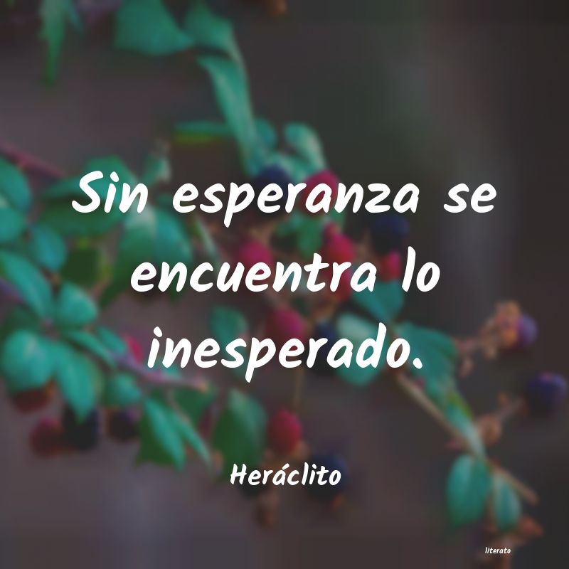 Frases de Heráclito