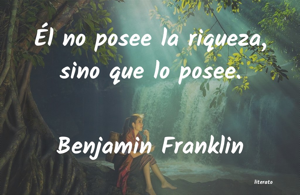 frases de Benjamin Franklin