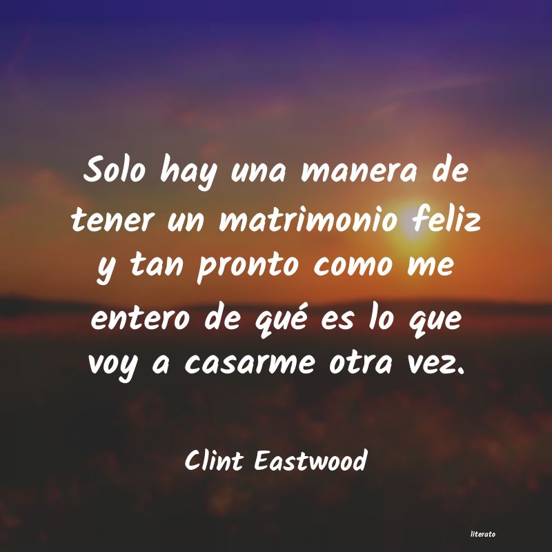 Frases de Clint Eastwood