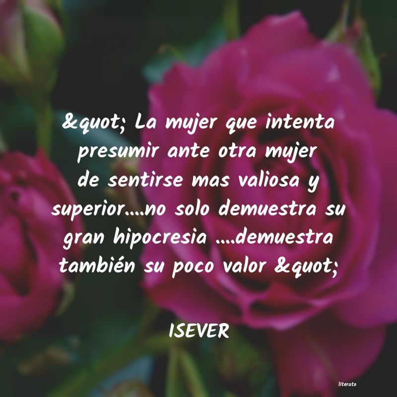 Frases de ISEVER