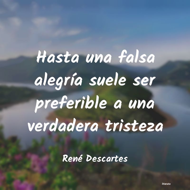 frases de René Descartes