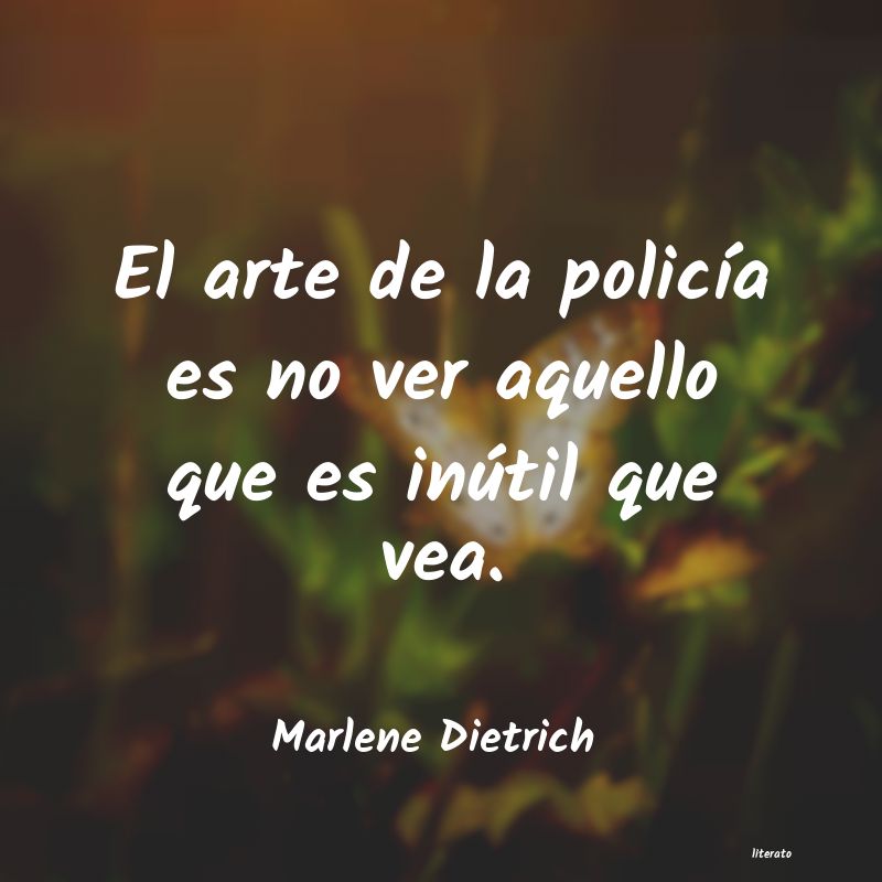 frases de Marlene Dietrich