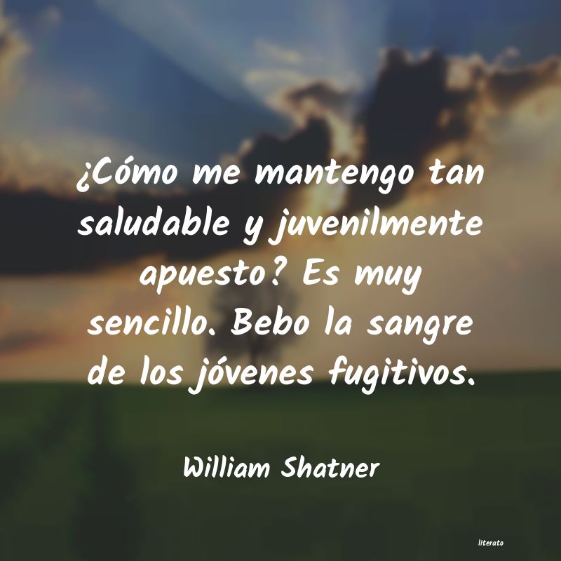 Frases de William Shatner