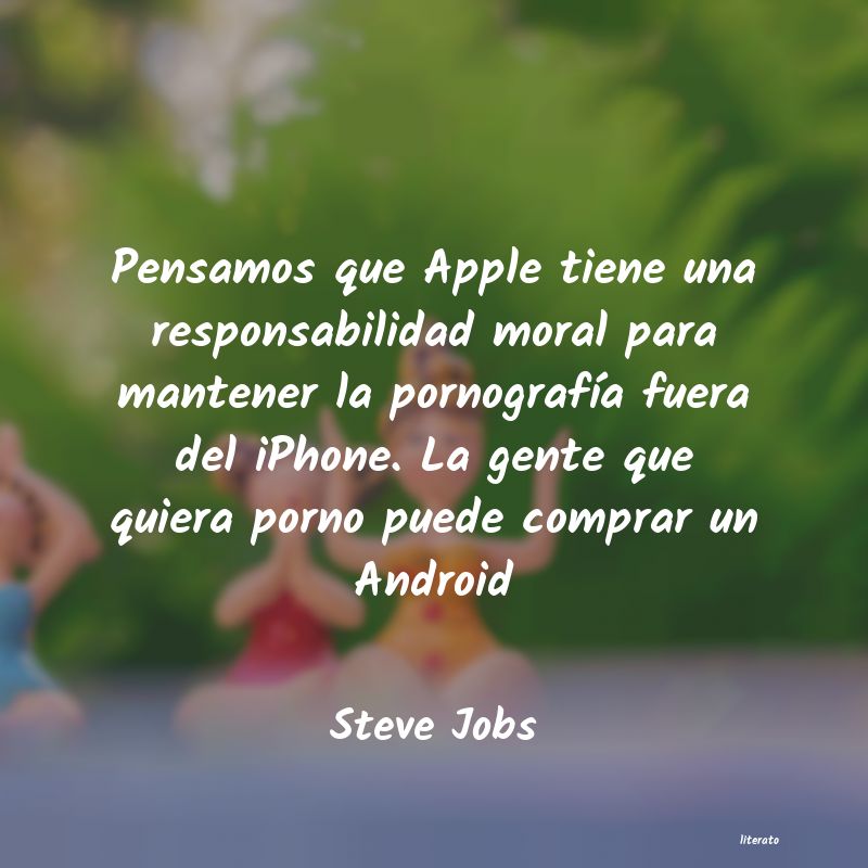 Frases de Steve Jobs
