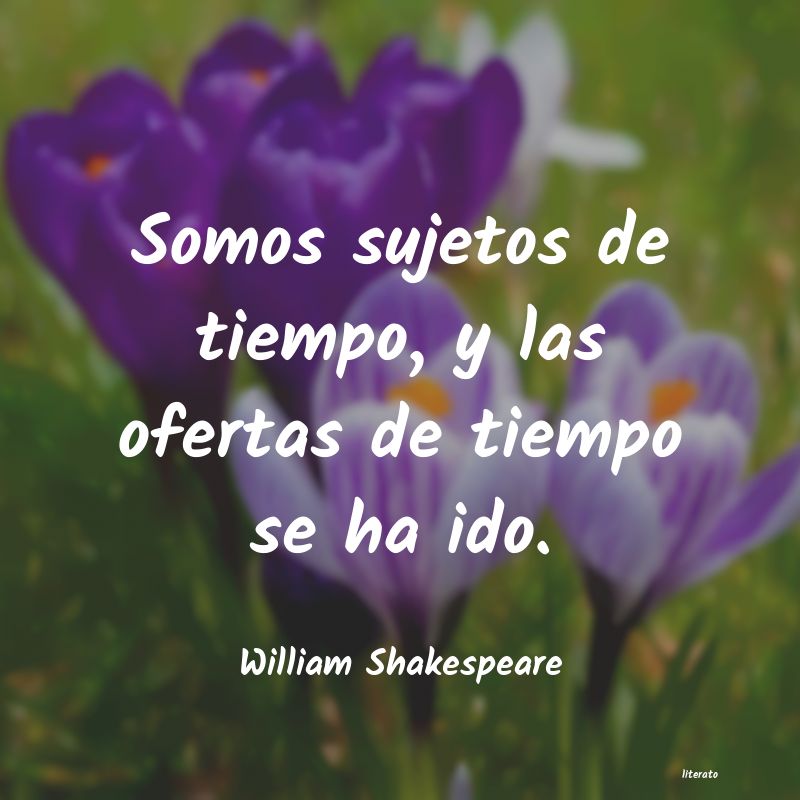 frases de William Shakespeare