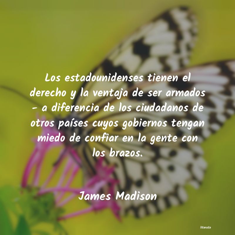 Frases de James Madison