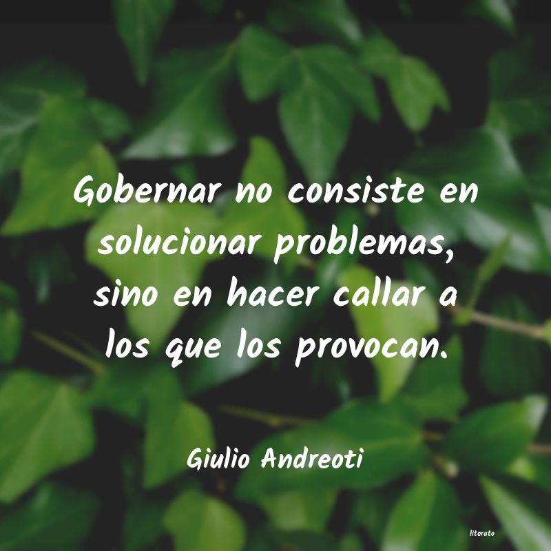 Frases de Giulio Andreoti