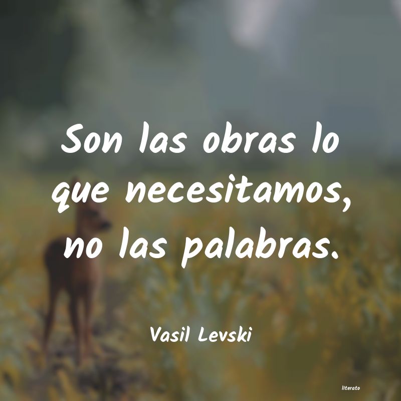 frases de Vasil Levski