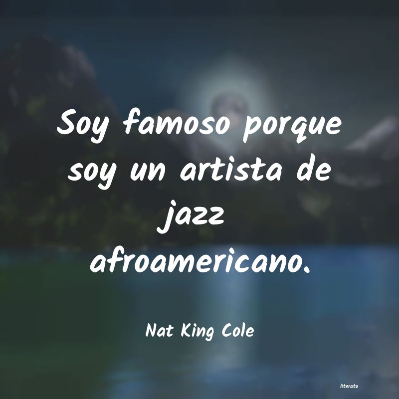 Frases de Nat King Cole