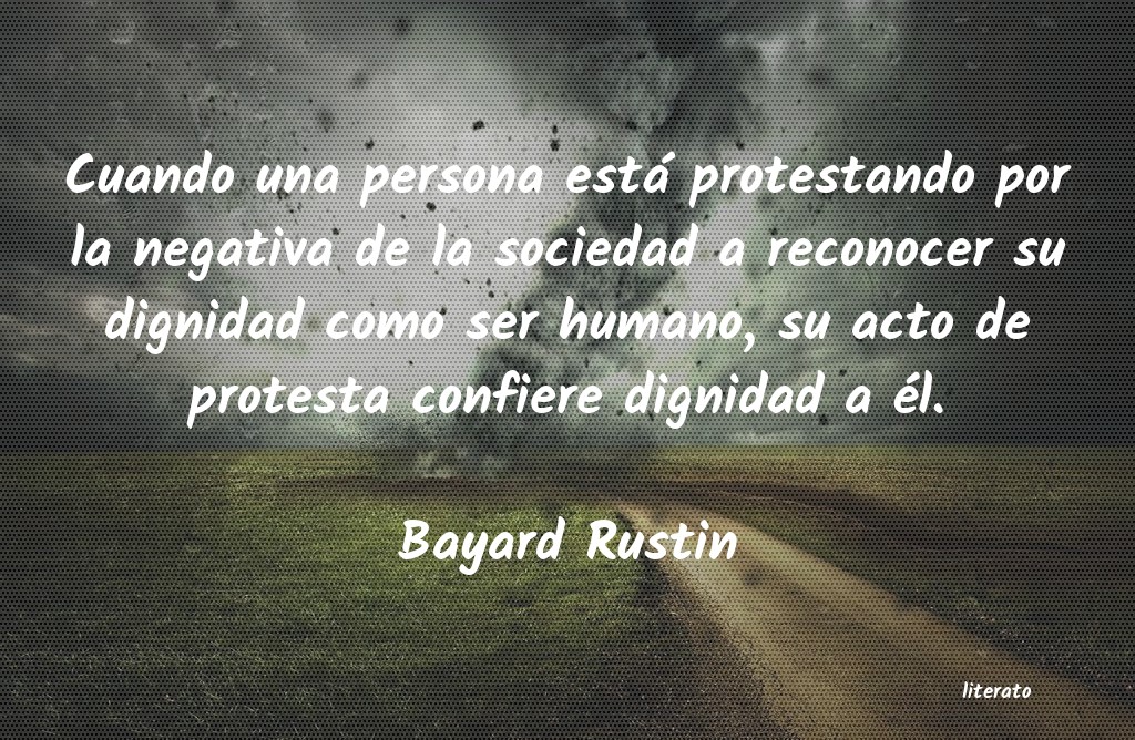 Frases de Bayard Rustin