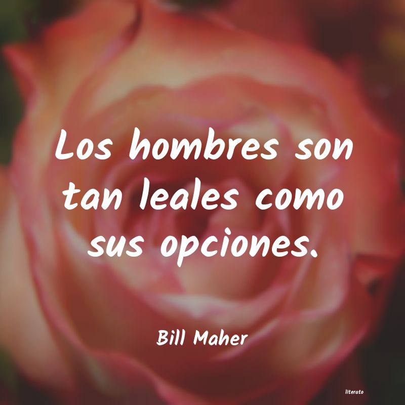frases de Bill Maher